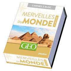 Calendrier Géo Merveilles du Monde en 365 jours