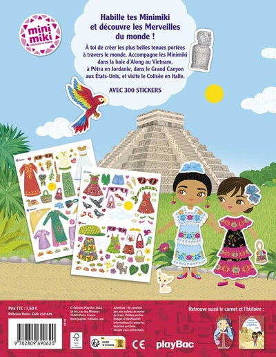 Minimiki - Stickers - Merveilles du Monde
