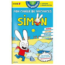 Cahier de vacances 2026 Simon - Les incollables - Moyenne Section à Grande Section - 4/5 ans