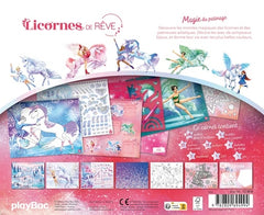 Licornes de rêve - Carnet créatif - Magie du patinage