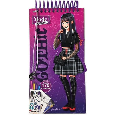 Carnet créatif Mode Academy Gothic