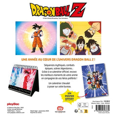 CALENDRIER OFFICIEL DRAGON BALL Z 2026