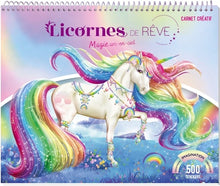 Licornes de rêve - Carnet créatif - Magie Arc-en-ciel