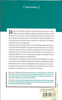 Genre et politique en Belgique et en Francophonie