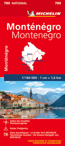 Carte Nationale Montenegro