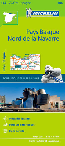 Carte Zoom Pays Basque - Nord de la Navarre