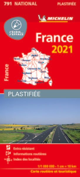 Carte nationale France 2021 - Plastifiée