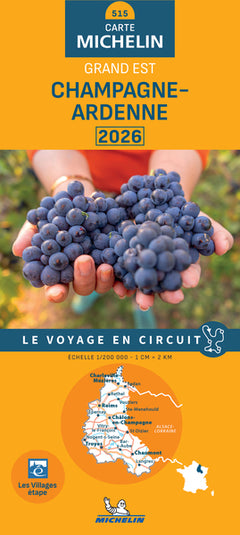 Carte Régionale Champagne-Ardenne 2026