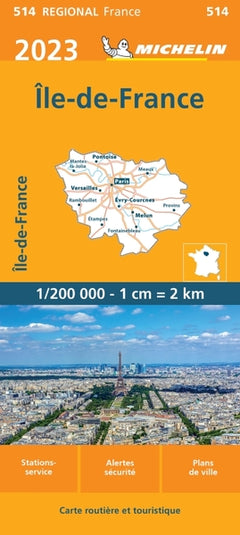 Carte Régionale Ile-de-France 2023
