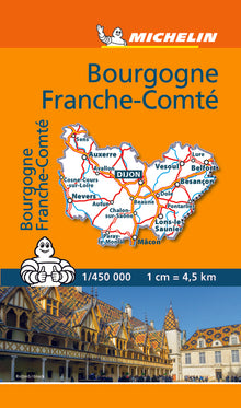 Carte mini CR Bourgogne Franche Comte