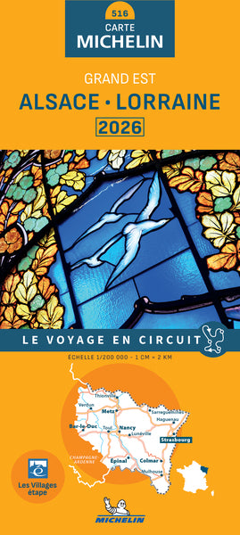 Carte Régionale Alsace-Lorraine 2026