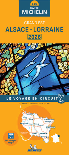 Carte Régionale Alsace-Lorraine 2026