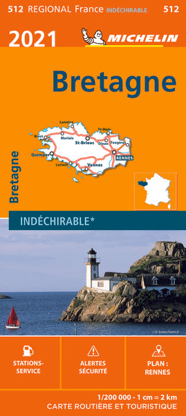 Carte Régionale Bretagne 2021