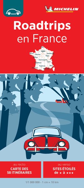 Carte Nationale Roadtrips en France