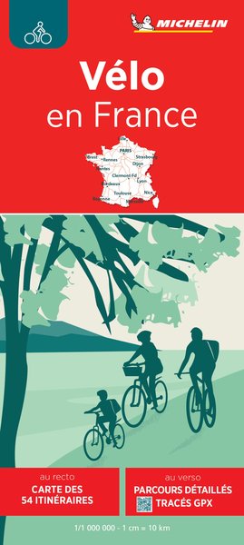 Carte nationale vélo en France