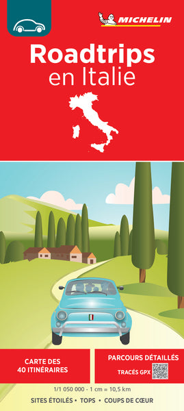 Carte Nationale Roadtrips en Italie