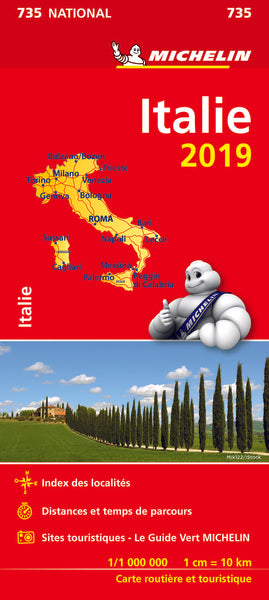 Carte Nationale Italie 2019
