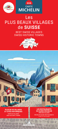 Carte Nationale Les plus beaux villages de Suisse