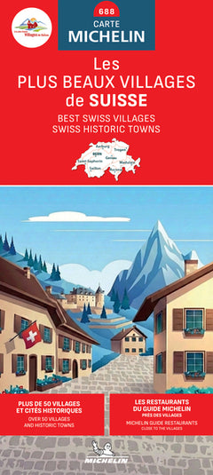 Carte Nationale Les plus beaux villages de Suisse