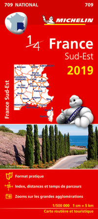 Carte nationale France Sud-Est 2019