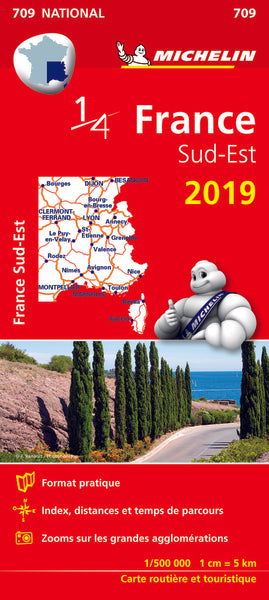 Carte nationale France Sud-Est 2019