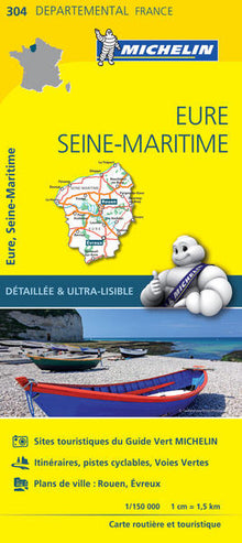 Carte Départementale Eure, Seine-Maritime