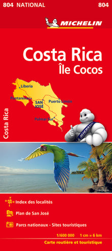 Carte Nationale Costa Rica: Ile Cocos