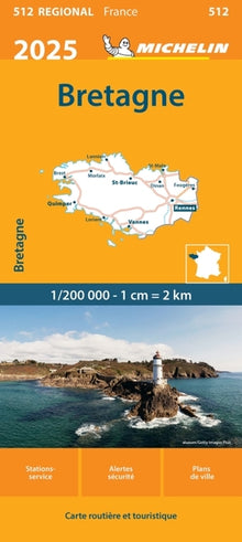 Carte Régionale Bretagne 2025