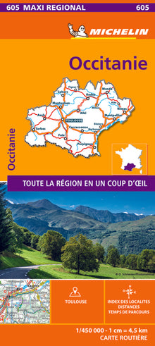 Carte régionale Maxi - Occitanie
