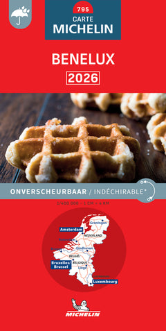 Carte Nationale 	 Benelux 2026 - Indéchirable