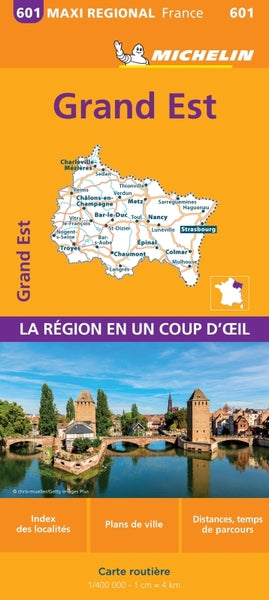 Carte régionale Maxi - Grand-Est