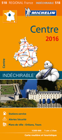 CARTE REGIONALE 518 CENTRE 2016