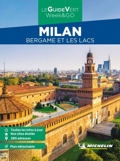 Guide vert Milan, Bergame et les lacs