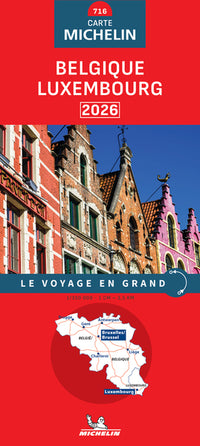Carte Nationale  Belgique, Luxembourg 2026