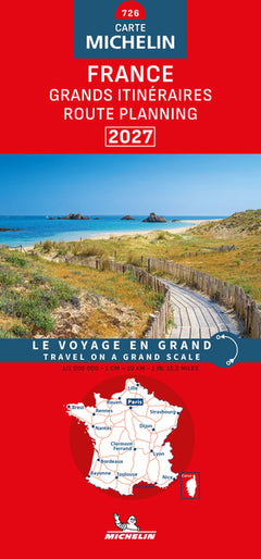 Carte Nationale 	 France - Grands itinéraires 2027