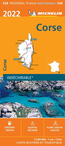 Carte Régionale Corse 2022