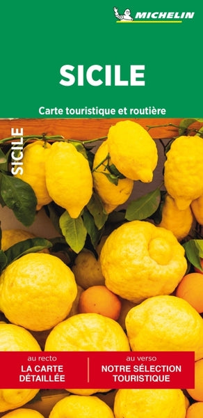 Carte routière & touristique Sicile