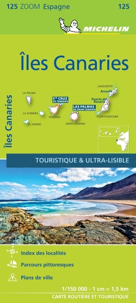 Carte Zoom Iles Canaries