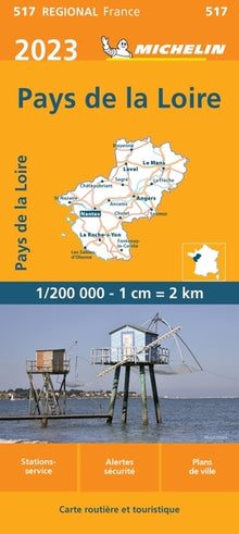 Carte Régionale Pays de la Loire 2023