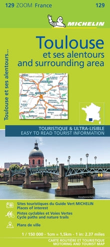 Carte Zoom Toulouse et ses alentours