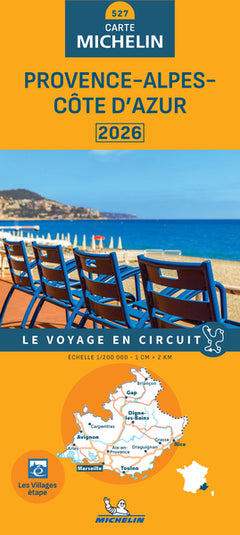 Carte Régionale Provence-Alpes-Côte d'Azur 2026