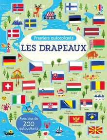 Les drapeaux - Premiers autocollants
