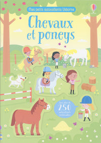 Chevaux et poneys - Mes petits autocollants Usborne
