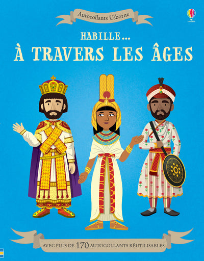 Habille... A travers les âges - Autocollants