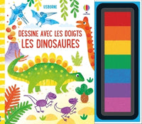 Les dinosaures - Dessine avec les doigts