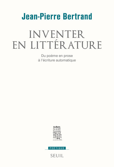 Inventer en littérature