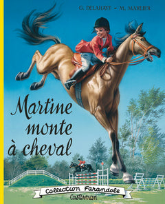 Martine monte à cheval