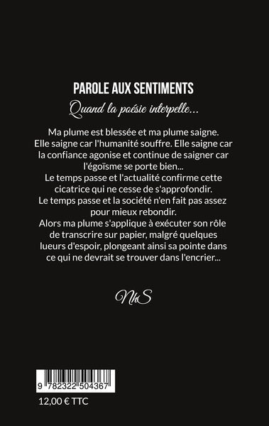 Parole aux sentiments