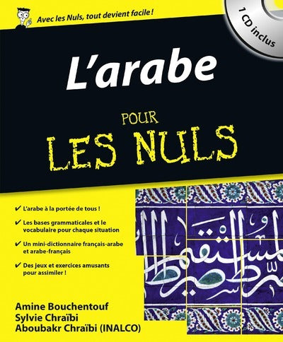 L'arabe pour les nuls + cd