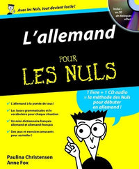 L'allemand pour les nuls + cd